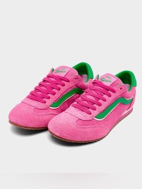 💚🩷 VANS SUPER LOWPRO GREEN PINK 🩷💚